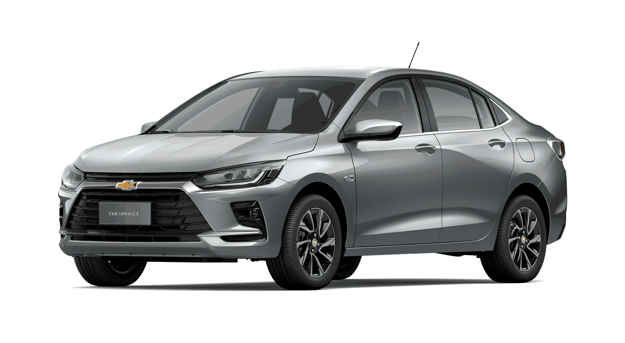 Chevrolet Onix Sedán 2026 Premier AT color Gris Plata Tiburón