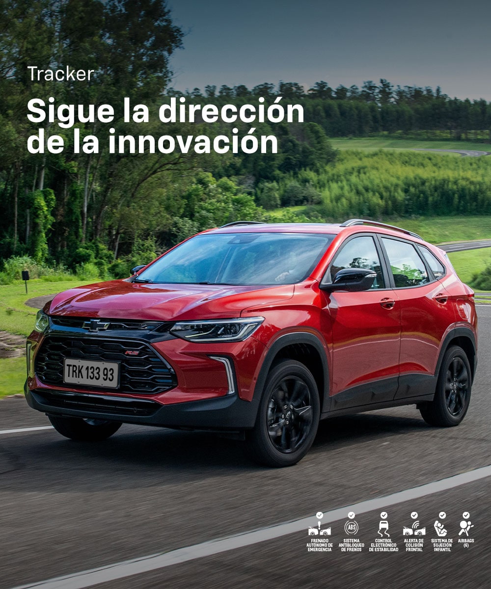 Conoce la Chevrolet Tracker Turbo