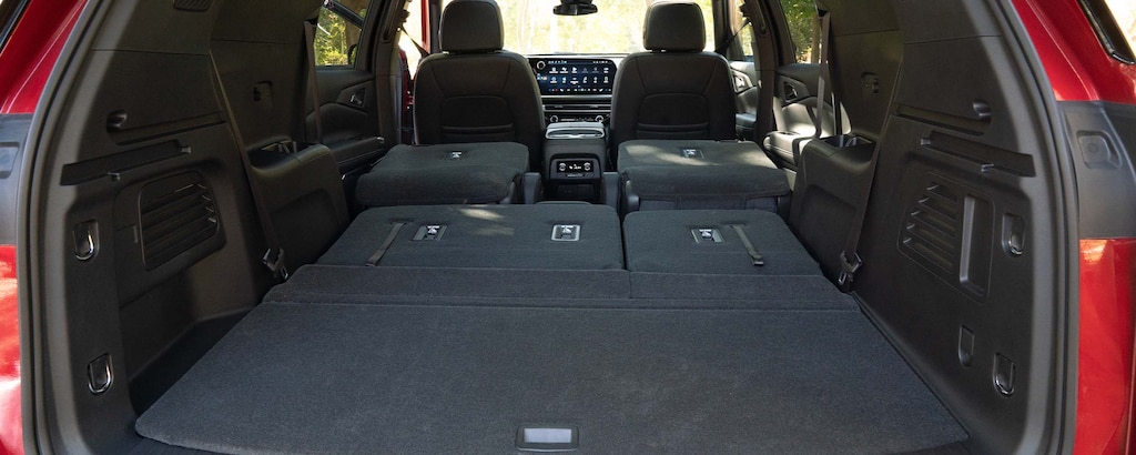 Maletero Chevrolet Traverse amplio