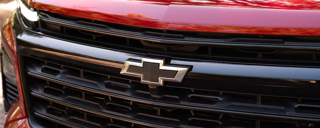 Parrilla frontal logo chevrolet